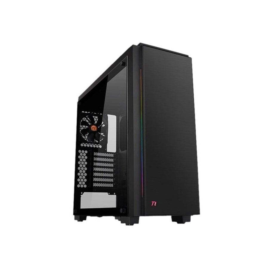 Kotelot - Thermaltake Versa C23 TG RGB - Kotelot - Miditower - Musta - CA-1H7-00M1WN-00
