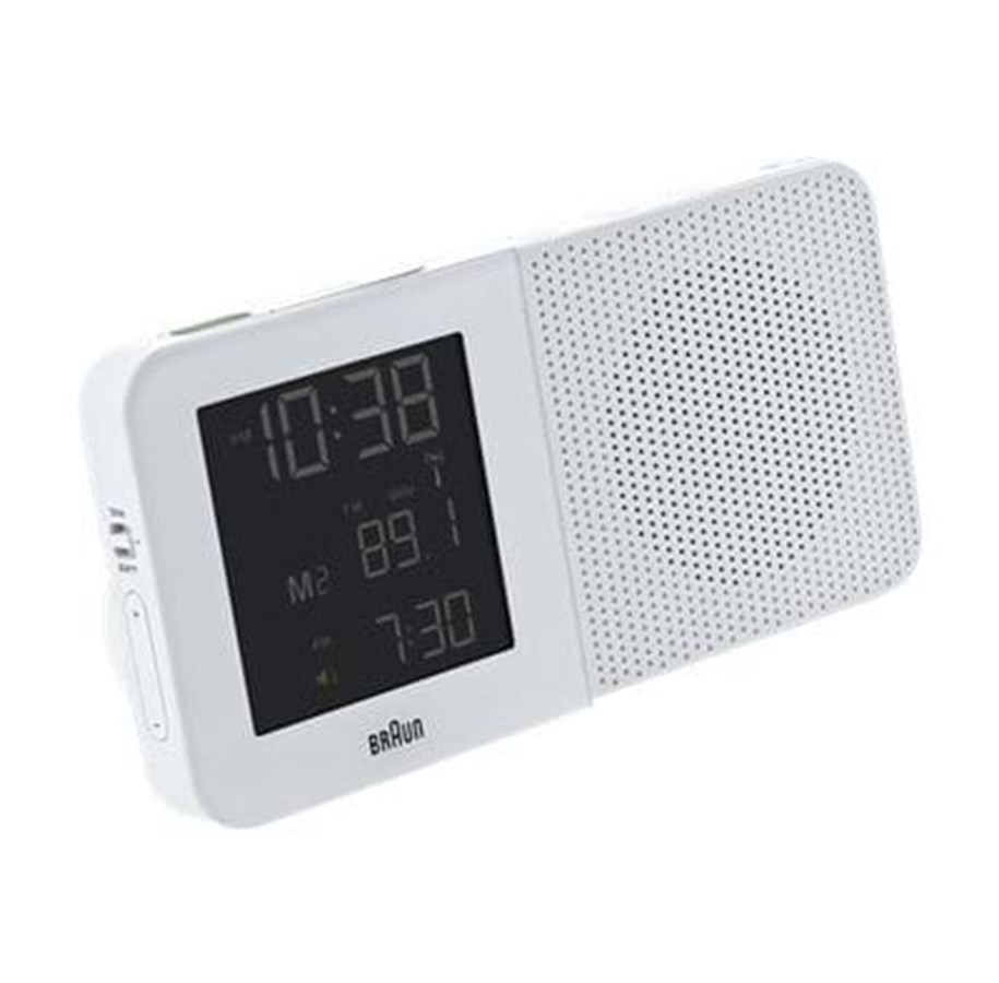 DAB, Verkko- & Kelloradiot - Braun BNC010 - clock-radio - AM/FM - Valkoinen - 66022