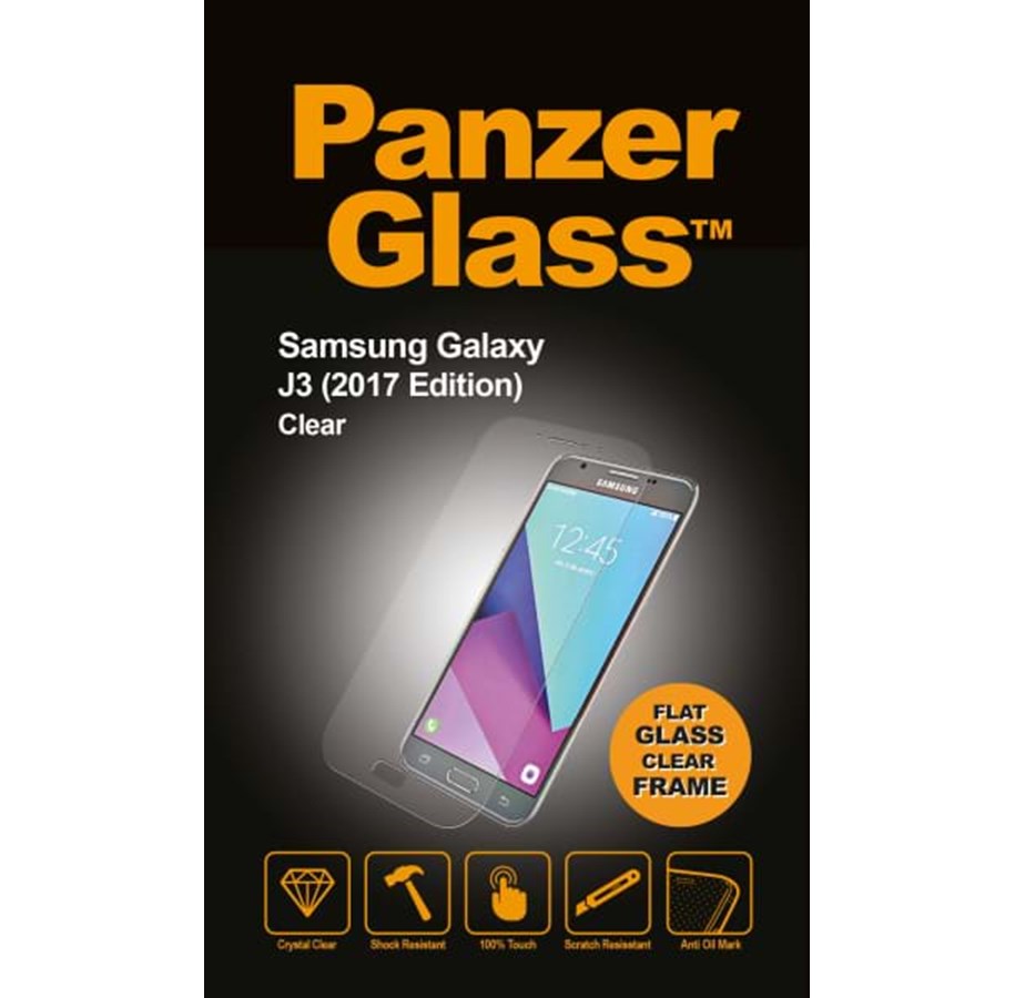 Puhelintarvikkeet - Näytönsuojat - PanzerGlass Samsung Galaxy J3 (2017) Screen Protector - PANZER7126