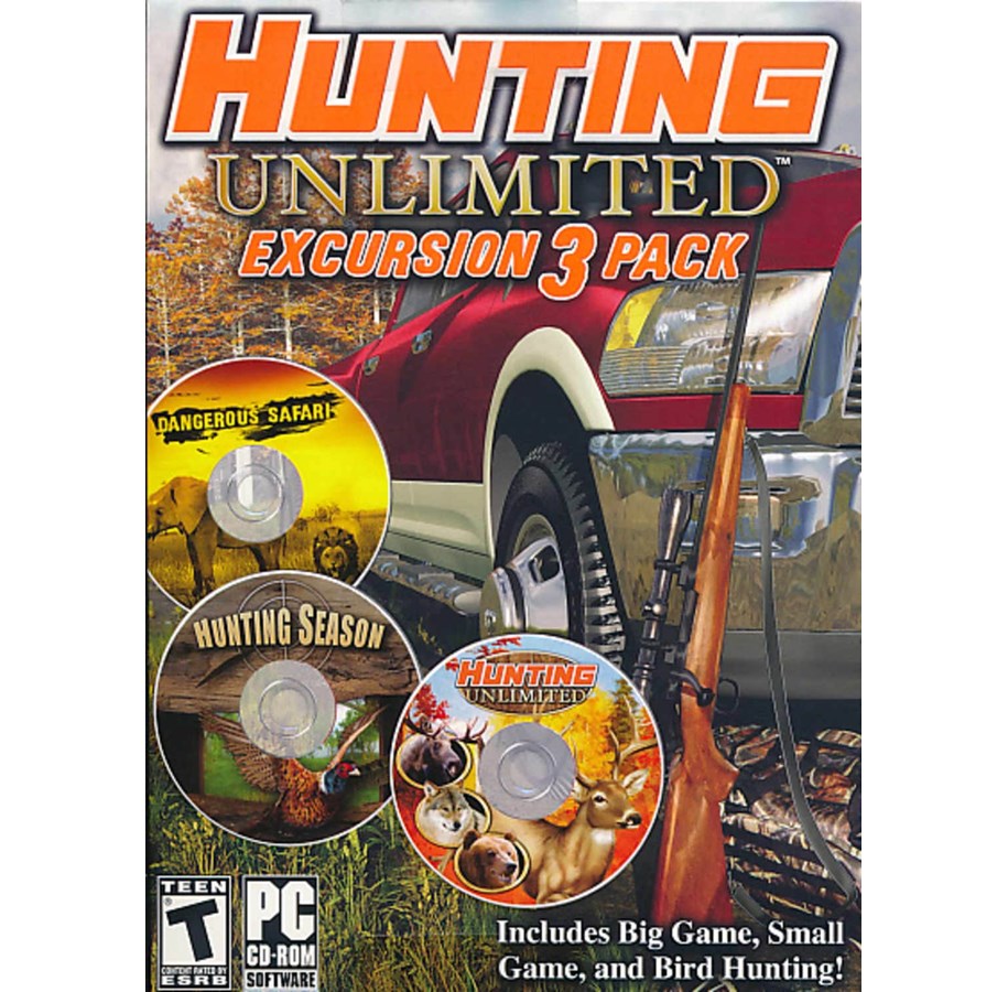 Pelit - Hunting Unlimited Excursion 3 Pack - Windows - Metsästys - 755142733810