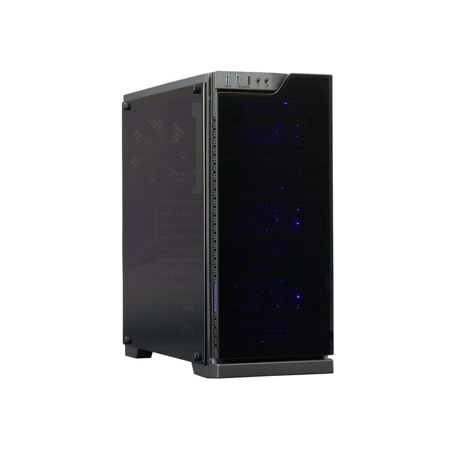 Kotelot - PC-Cooling Cooltek TG-01 - Basic - miditower - ATX - Kotelot - Miditower - Musta - 600045140
