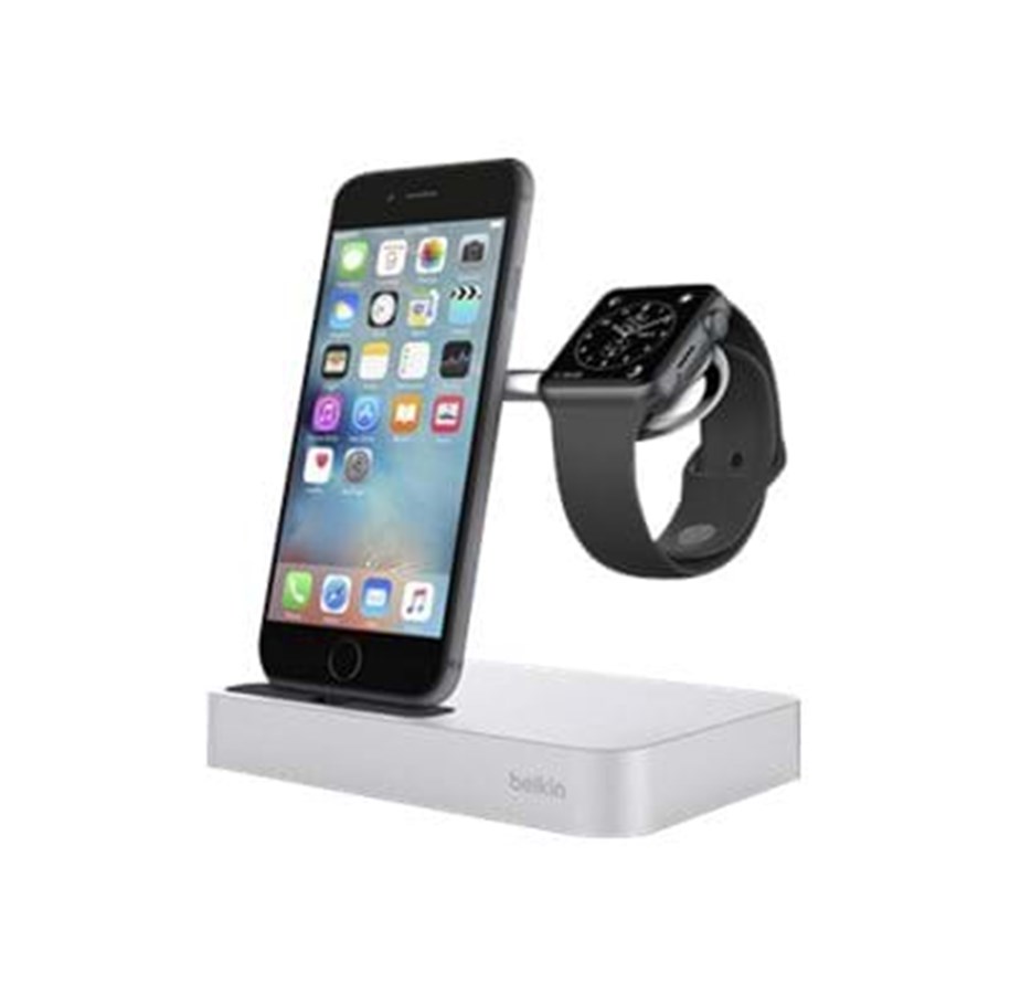 Puhelin - Adapterit & Laturit - Belkin Valet Charge Dock - F8J183VFSLV