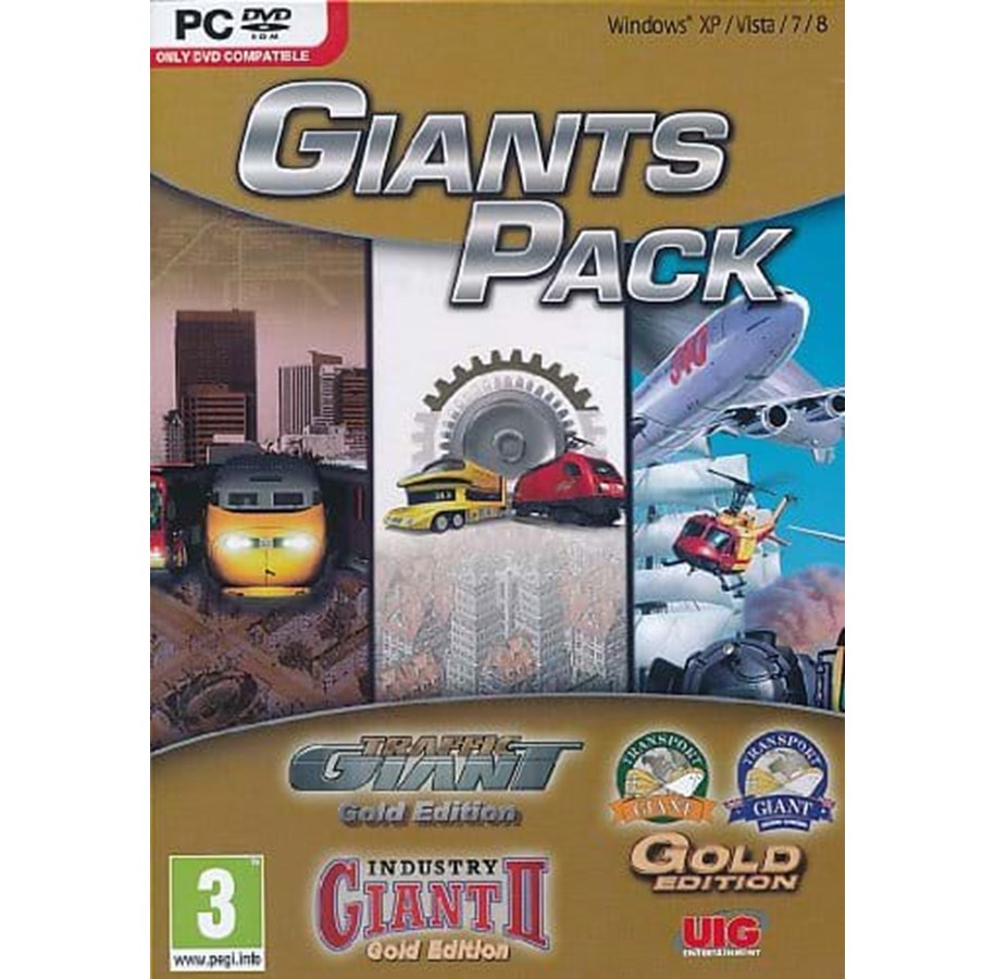 Pelit - The Giants Game Pack PC - Windows - Kokoelma - 4020636118425