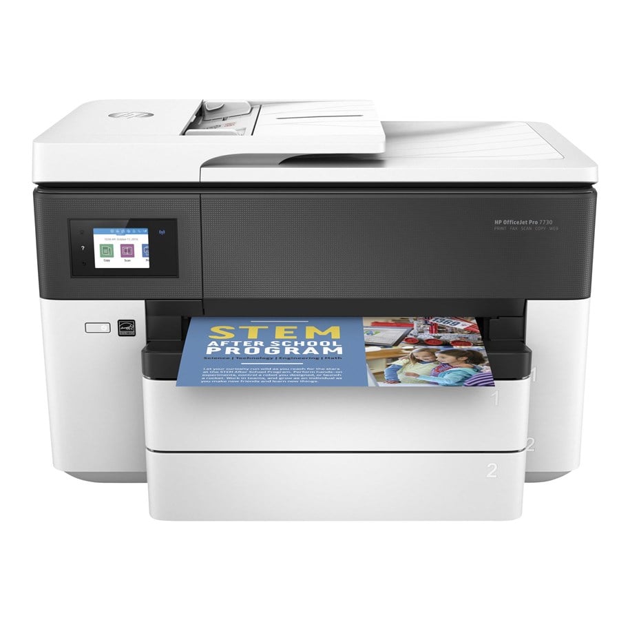 Tulostimet - HP Officejet Pro 7730 Wide Format All-in-One A3 - väri - Muste - Y0S19A#A80