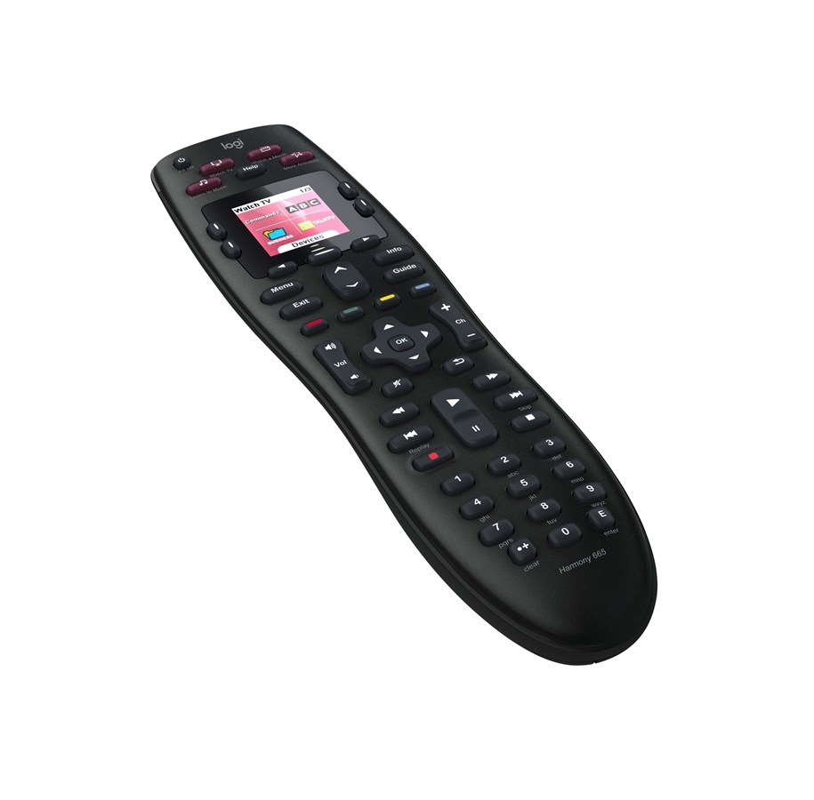 Kaukosäätimet - Logitech Harmony 665 Advanced Remote Control - 915-000315