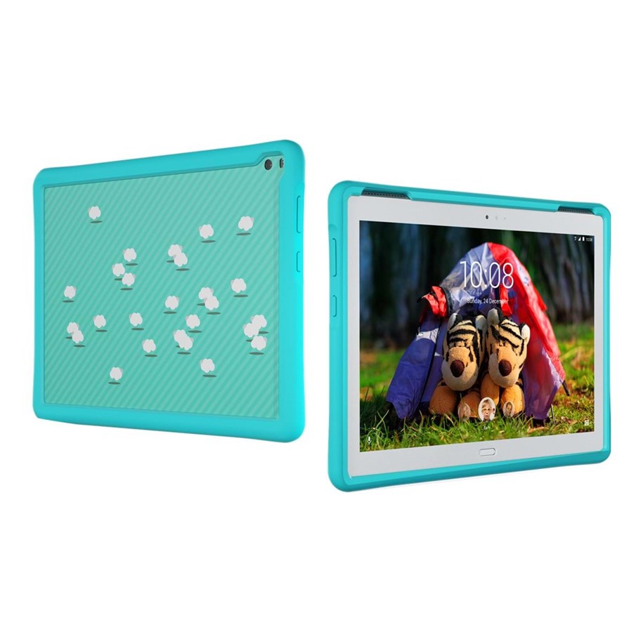Tabletti - Kannet & Suojakotelot - Lenovo Tab4 10 Plus Bumper Case - Blue - ZG38C01722