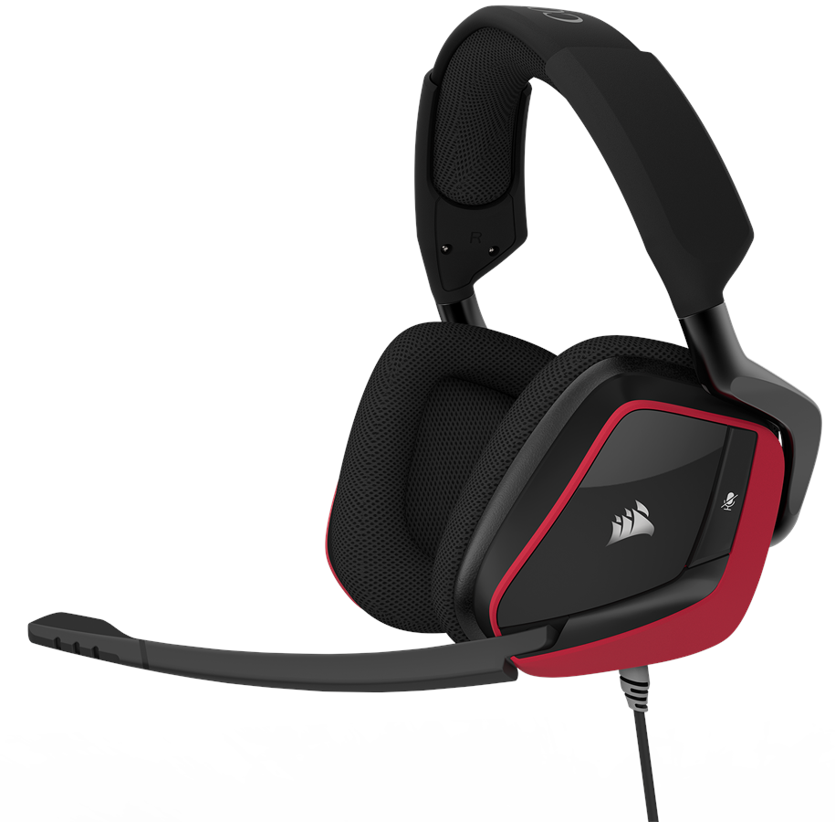 Kuulokkeet - Corsair Gaming VOID PRO Surround Red - CA-9011157-EU