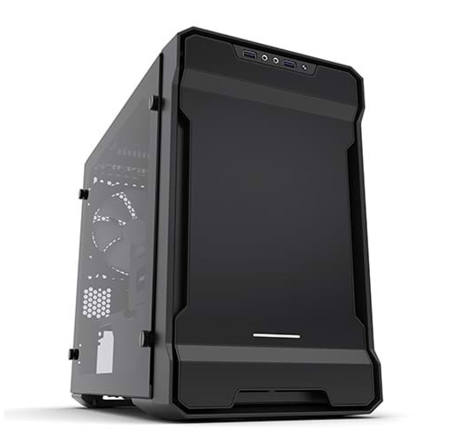 Kotelot - Phanteks Enthoo EVOLV ITX Tempered Glass - Black - Kotelot - Minitower - Musta - PH-ES215PTG_BK