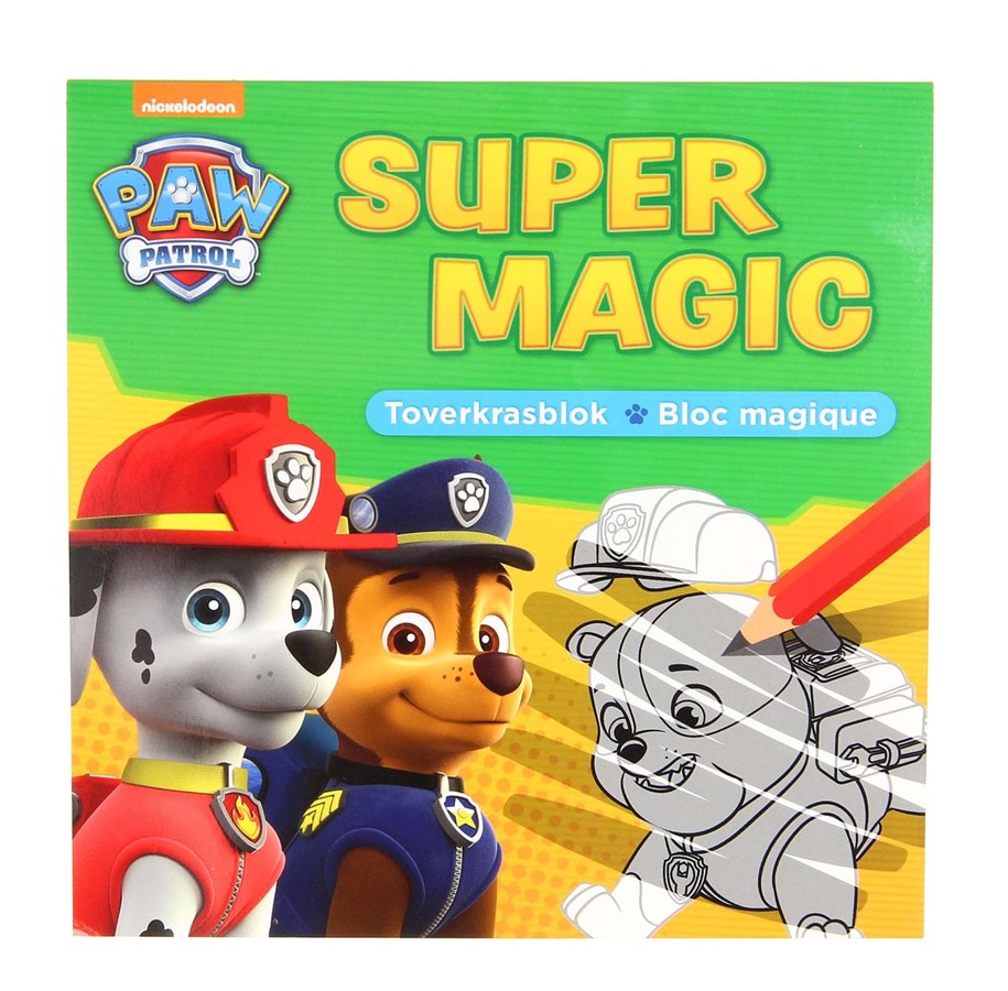 Luovat leikit - Paw Patrol Magic Scratch Block - 691523