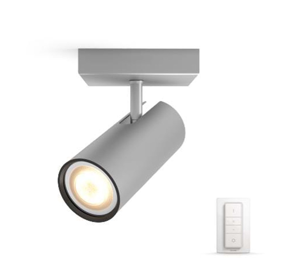 Smart Home - Älykoti - Philips Hue Buratto Single Spot Alu 1x5.5W - 915005515201