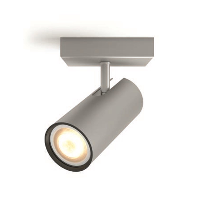 Smart Home - Älykoti - Philips Hue Buratto Single Spot Alu 1x5.5W (without remote) - 915005515401