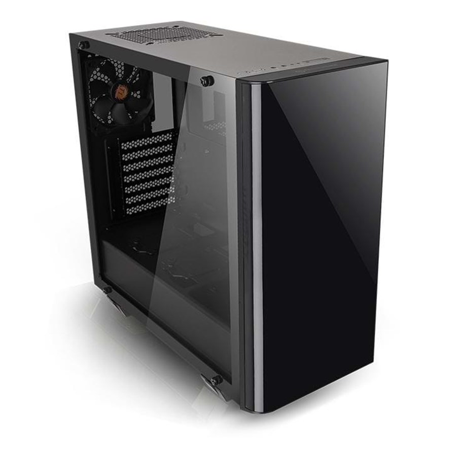 Kotelot - Thermaltake Näytä 21 TG - Kotelot - Miditower - Musta - CA-1I3-00M1WN-00