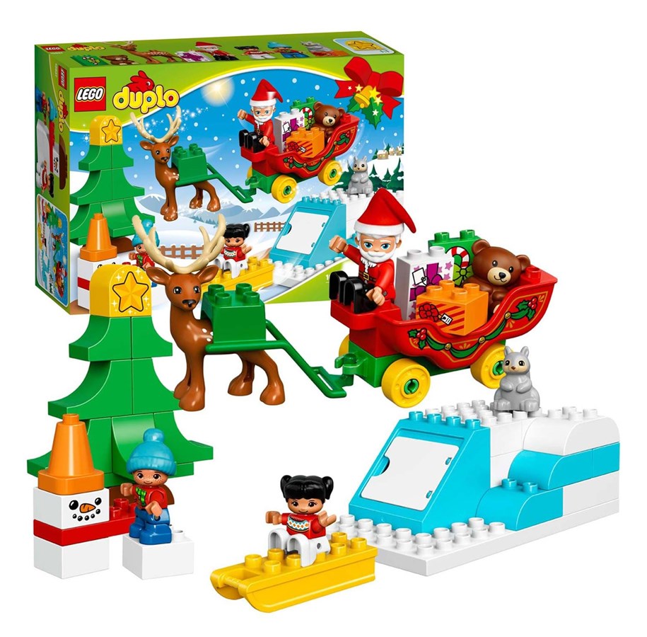 LEGO®  - LEGO DUPLO 10837 10837 Julemandens juleferie - 10837