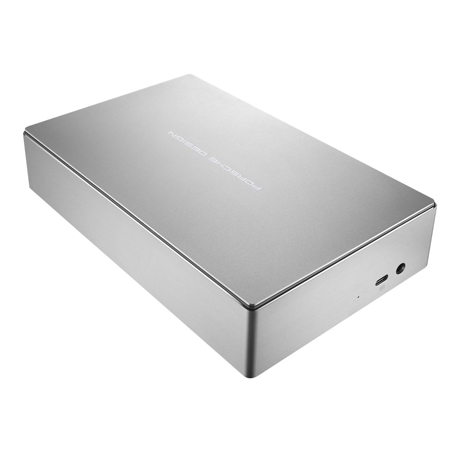 Kovalevyt - ulkoiset - LaCie Porsche Design Desktop Drive - Ulkoiset kovalevyt - 6TB - hopea - STFE6000401