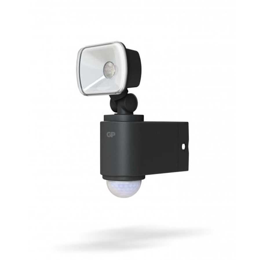 Valaisimet - GP Safeguard RF1.1 cordless outdoor Lamppu with sensor LED Musta - 473064
