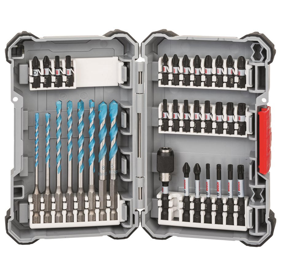 Poranterät & Ruuvauskärjet - Bosch Impact Control MultiConstruction- ja ruuvauskärkisarja, 35-os. - 2608577147