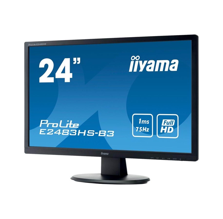 Näyttö - 24" iiyama ProLite E2483HS-B3 - E2483HS-B3