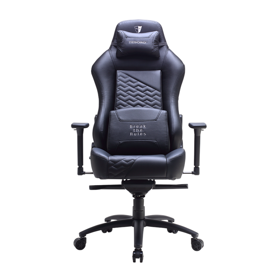 Pelituoli - Tesoro Zone Evolution Gaming Chair Pelituoli - Musta - PU Nahka - Jopa 120 kg - TS-F730-BK
