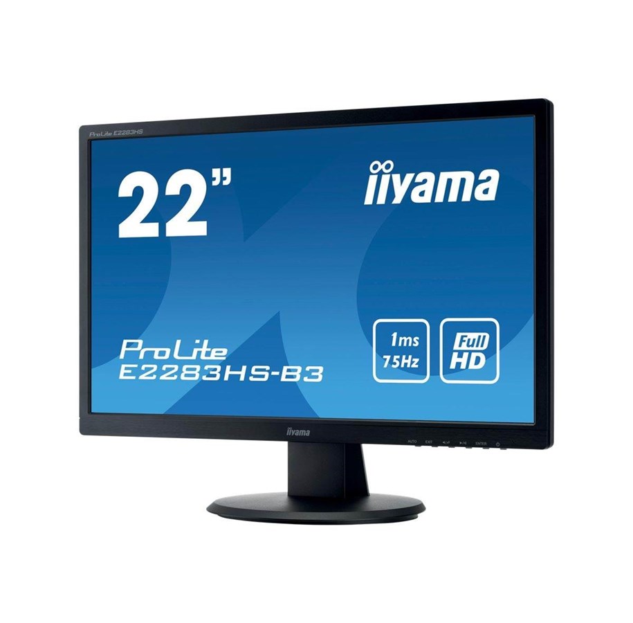 Näyttö - 22" iiyama ProLite E2283HS-B3 - E2283HS-B3