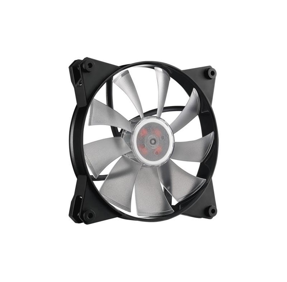 Kotelotuuletin - Cooler Master MasterFan Pro 140 Air Flow RGB 3 in 1 with RGB LED Controller - Kotelotuuletin - 140mm - Musta RGB LED valolla - 20 dBA - MFY-F4DC-083PC-R1