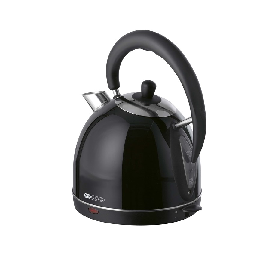 Vedenkeitin - OBH Nordica Vedenkeitin Retro Dome - 6447 - Musta - 2200 W - 3051026447