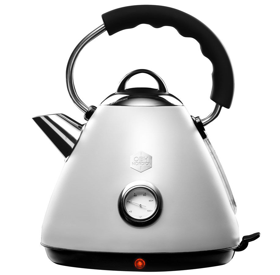 Vedenkeitin - OBH Nordica Vedenkeitin Legacy - White - 7914 - Valkoinen - 2200 W - 3051012402