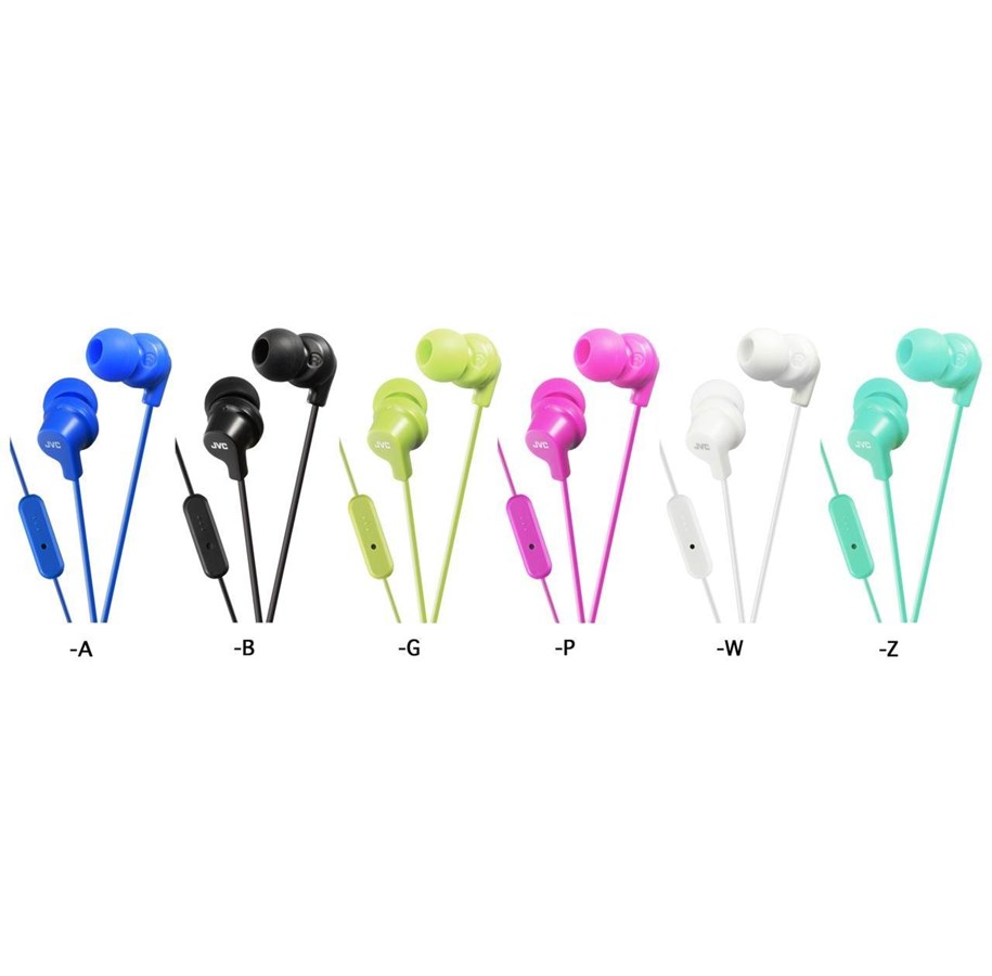 Kuulokkeet - JVC In Ear Headphones with remote and microphone. Valkoinen - HA-FR15-B-E