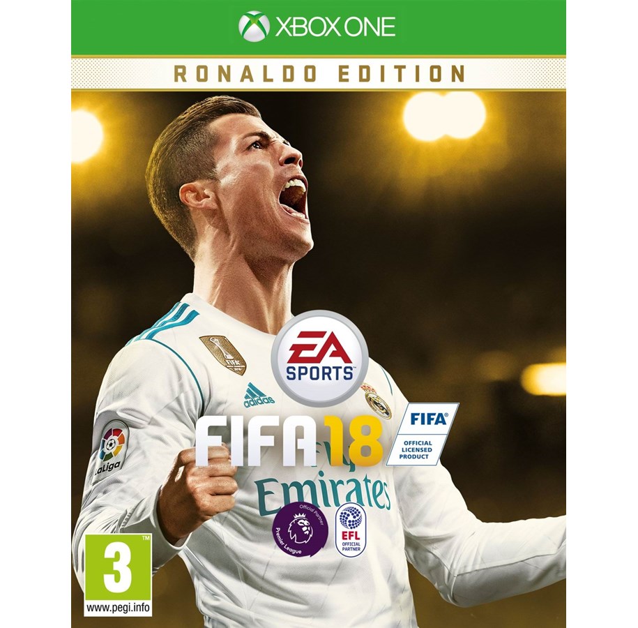 Pelit - Fifa 18: Ronaldo Edition - Microsoft Xbox One - Urheilu - 5030937122273