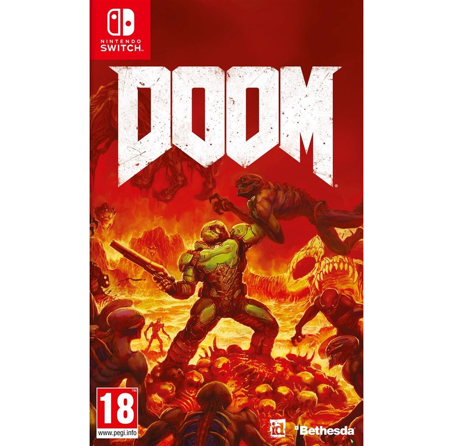 Pelit - Doom - Nintendo Switch - FPS - 0045496421311