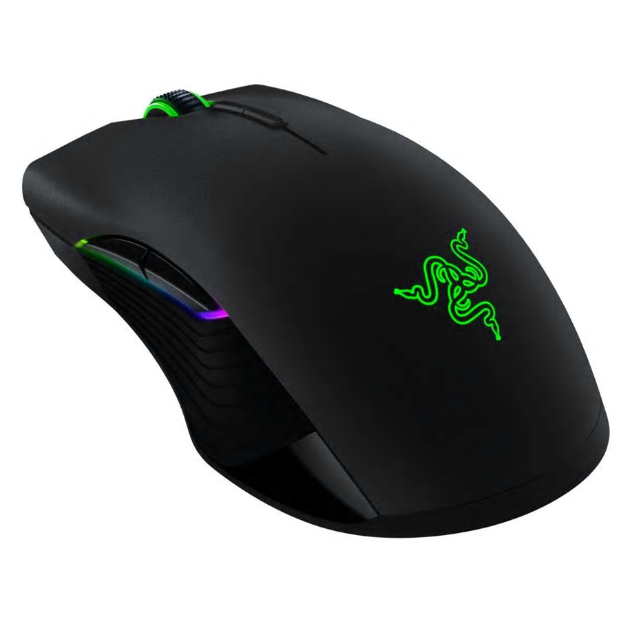 Hiiret - Razer Lancehead - Pelihiiri - Laser - 9 painiketta - Musta vihreällä valolla - RZ01-02120100-R3G1