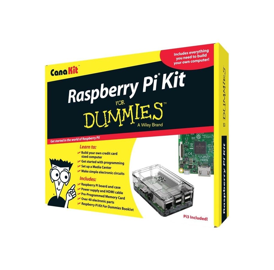 Raspberry Pi Kit For Dummies Edullinen
