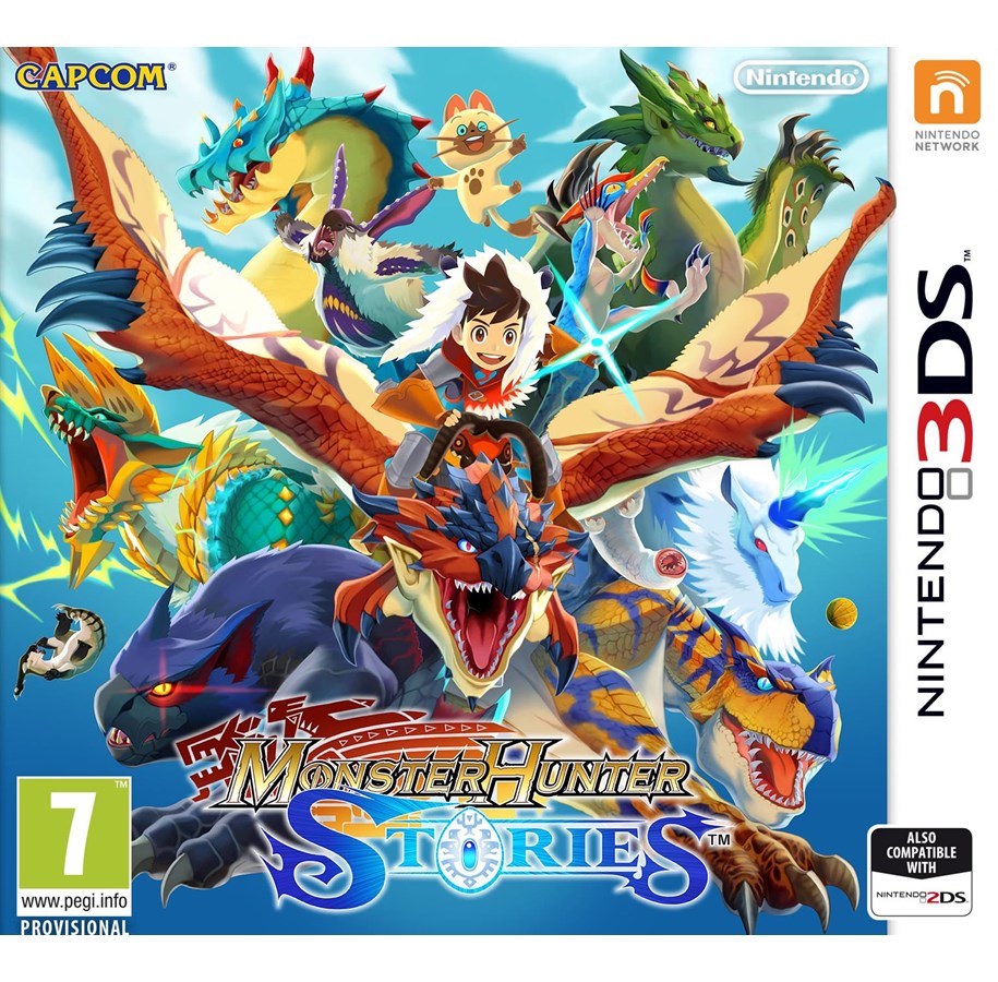 Pelit - Monster Hunter Stories - Nintendo 3DS - RPG - 45496475475
