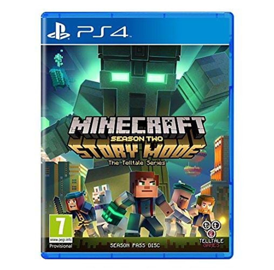 Pelit - Minecraft: Story Mode: Season Two: Season Pass Disc - Sony PlayStation 4 - Toiminta - 5060146464635