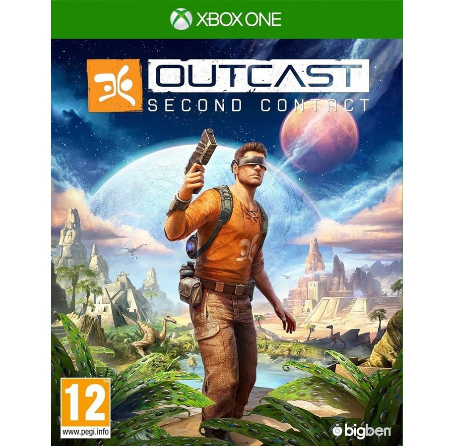 Pelit - Outcast: Second Contact - Microsoft Xbox One - Toiminta/Seikkailu - 3499550356809