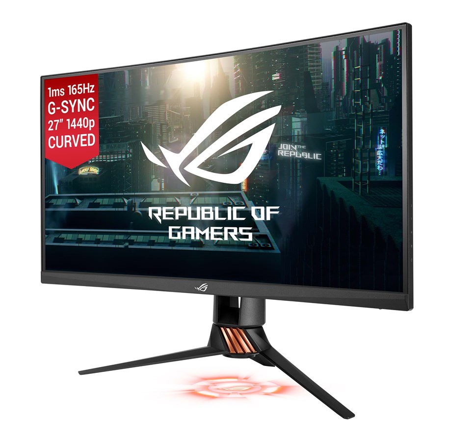 Näyttö - 27" ASUS ROG SWIFT PG27VQ - AURA RGB - 90LM03N3-B01370