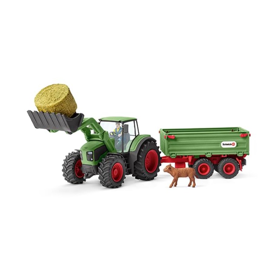 Schleich - Schleich Traktori perävaunulla - 42379