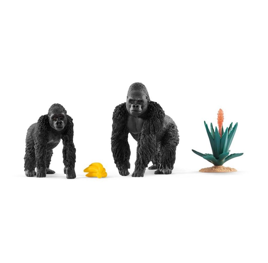 Hahmot - Schleich Etende Gorillas - 42382