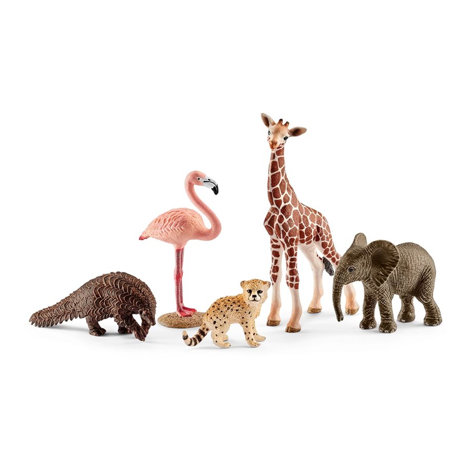Schleich - Schleich 5 Wild Life animals - 42388