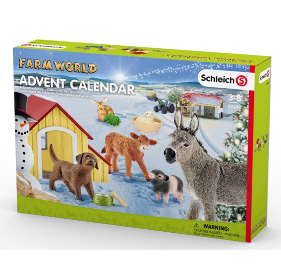 Joulukalenterit - Schleich Adventskalender 2017 Farm World - 97448