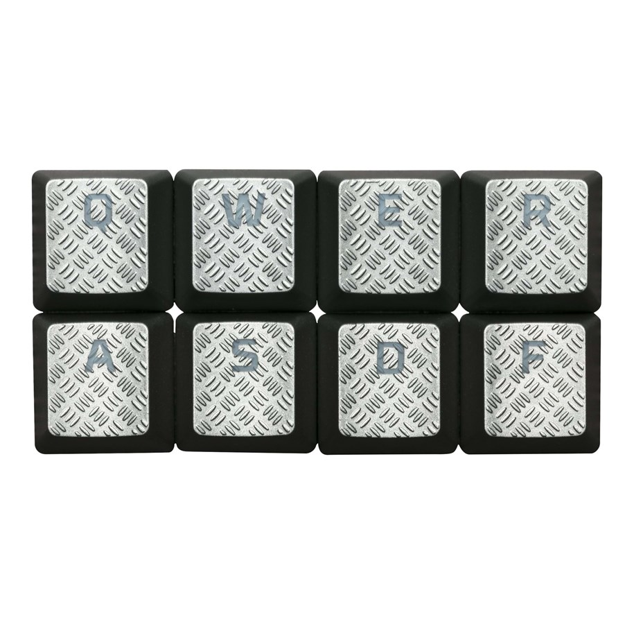 Järjestelmän lisävarusteet - Kingston HyperX FPS & MOBA Keycap upgrade kit - Titanium - HXS-KBKC2