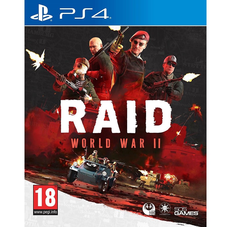 Pelit - Raid: World War II - Sony PlayStation 4 - FPS - 8023171040868
