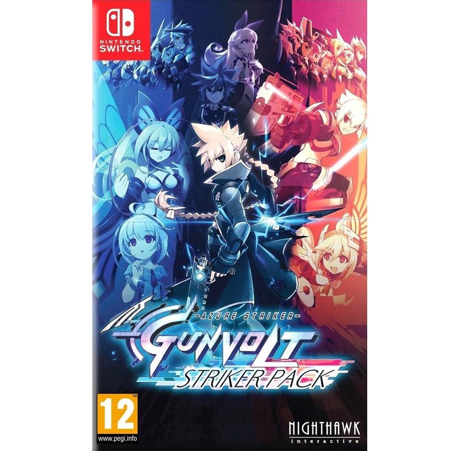 Pelit - Azure Striker Gunvolt: Striker Pack - Nintendo Switch - Tasohyppely - 5060146465199