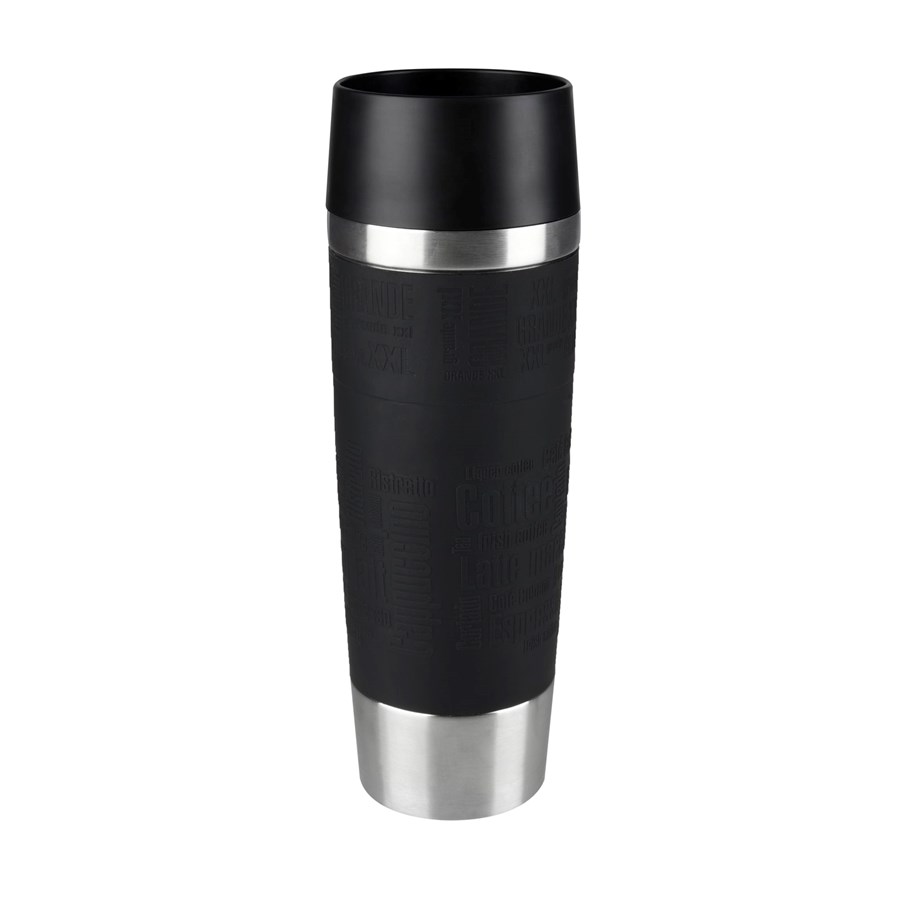Termostuotteet - EMSA Grande Thermal Matka Mug 0.5L - Musta - 515615