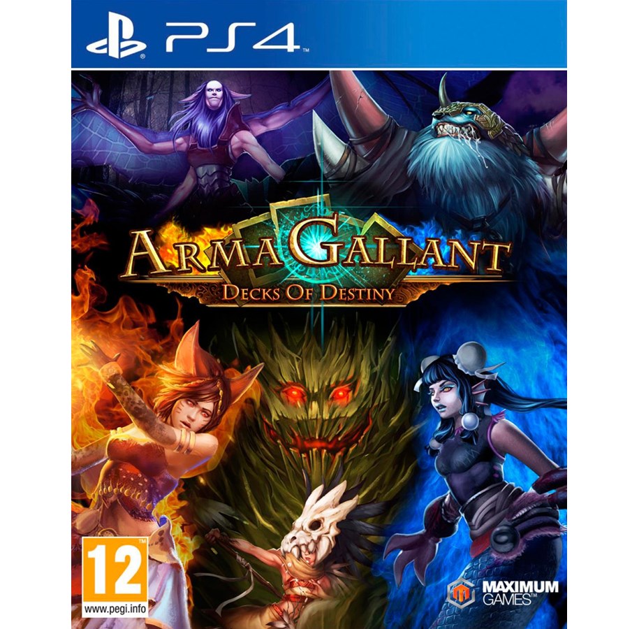 Pelit - ArmaGallant: Decks of Destiny - Sony PlayStation 4 - 01 - Strategia - 5016488130233
