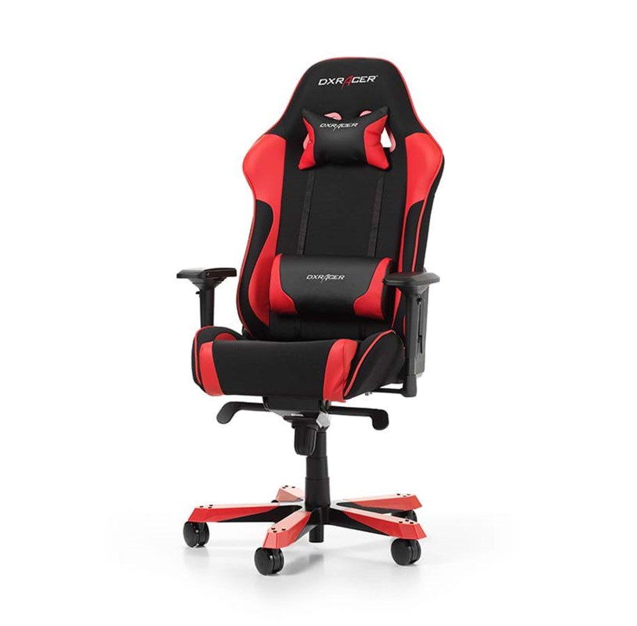 Pelituoli - DXRacer KING K11-NR Pelituoli - Musta / Punainen - PU Nahka - Jopa 150 kg - GC-K11-NR-S3