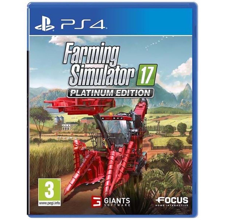 Pelit - Farming Simulator 17: Platinum Edition - Sony PlayStation 4 - Simulaatio - 3512899119109