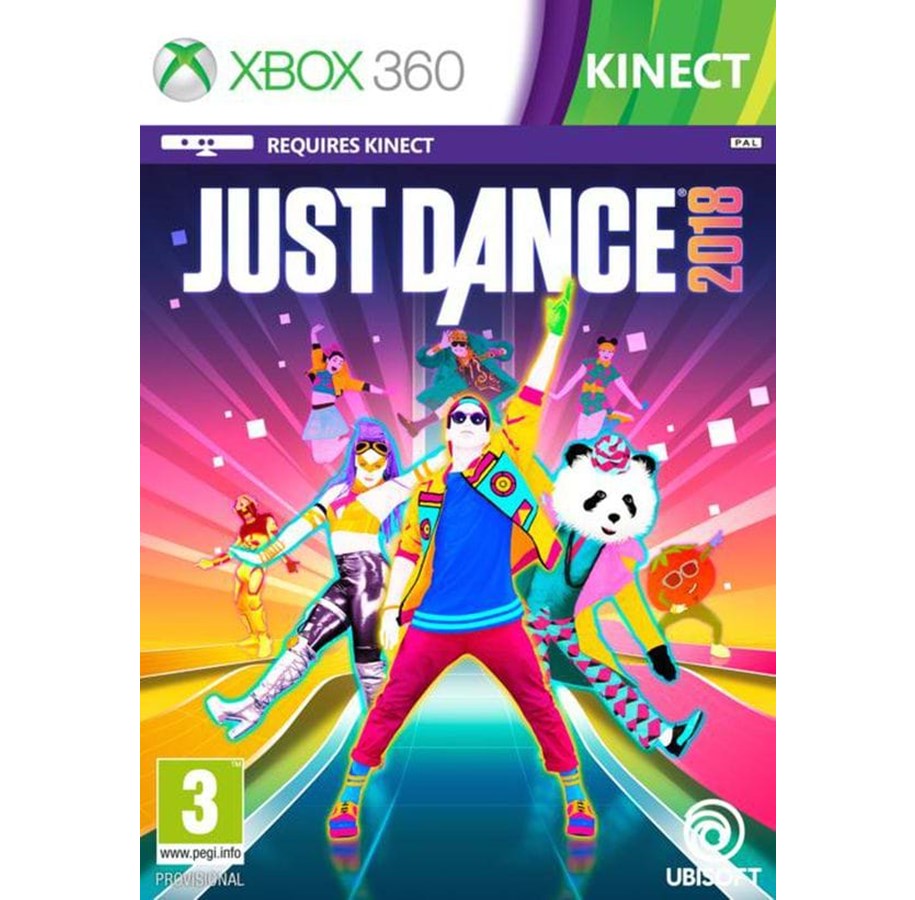 Pelit - Just Dance 2018 - Microsoft Xbox 360 - Musiikki - 3307216017783