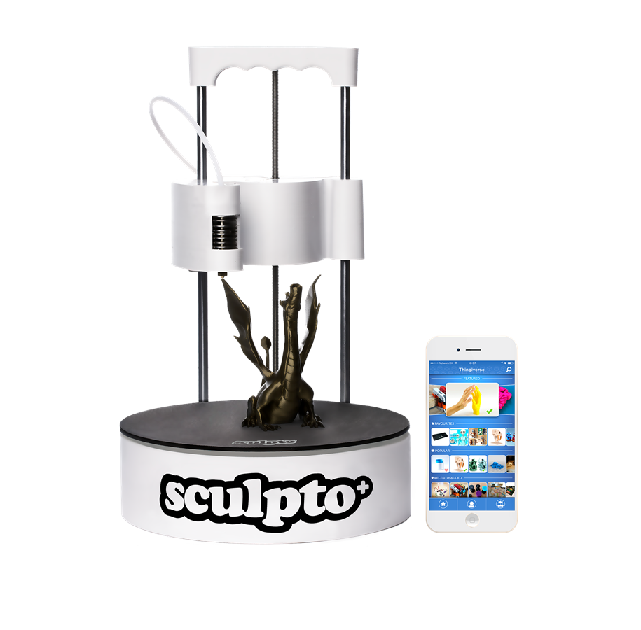 3D Printterit - Sculpto + - 3D Printterit - Polyaktidi (PLA) - 45010002