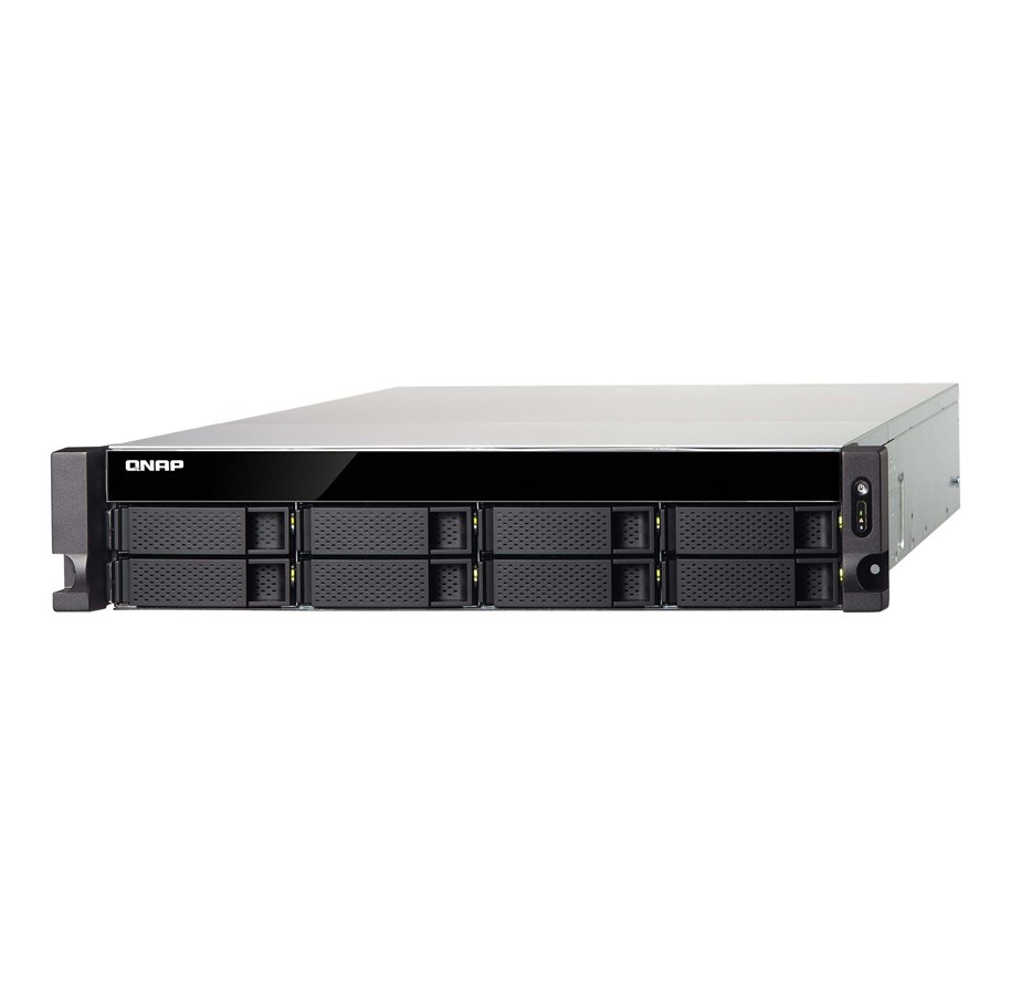 NAS-Palvelimet - QNAP TS-873U-8G 8x0HDD 8GB 2.1GHz 4xLAN 2x10GbE 2xM.2 A - NAS-Palvelimet - TS-873U-8G
