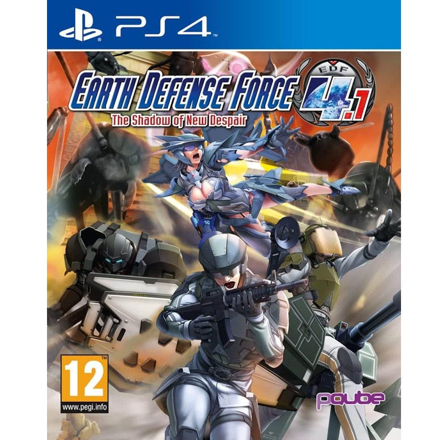 Pelit - Earth Defense Force 4.1: The Shadow of New Despair - Sony PlayStation 4 - Toiminta - 5060201654636